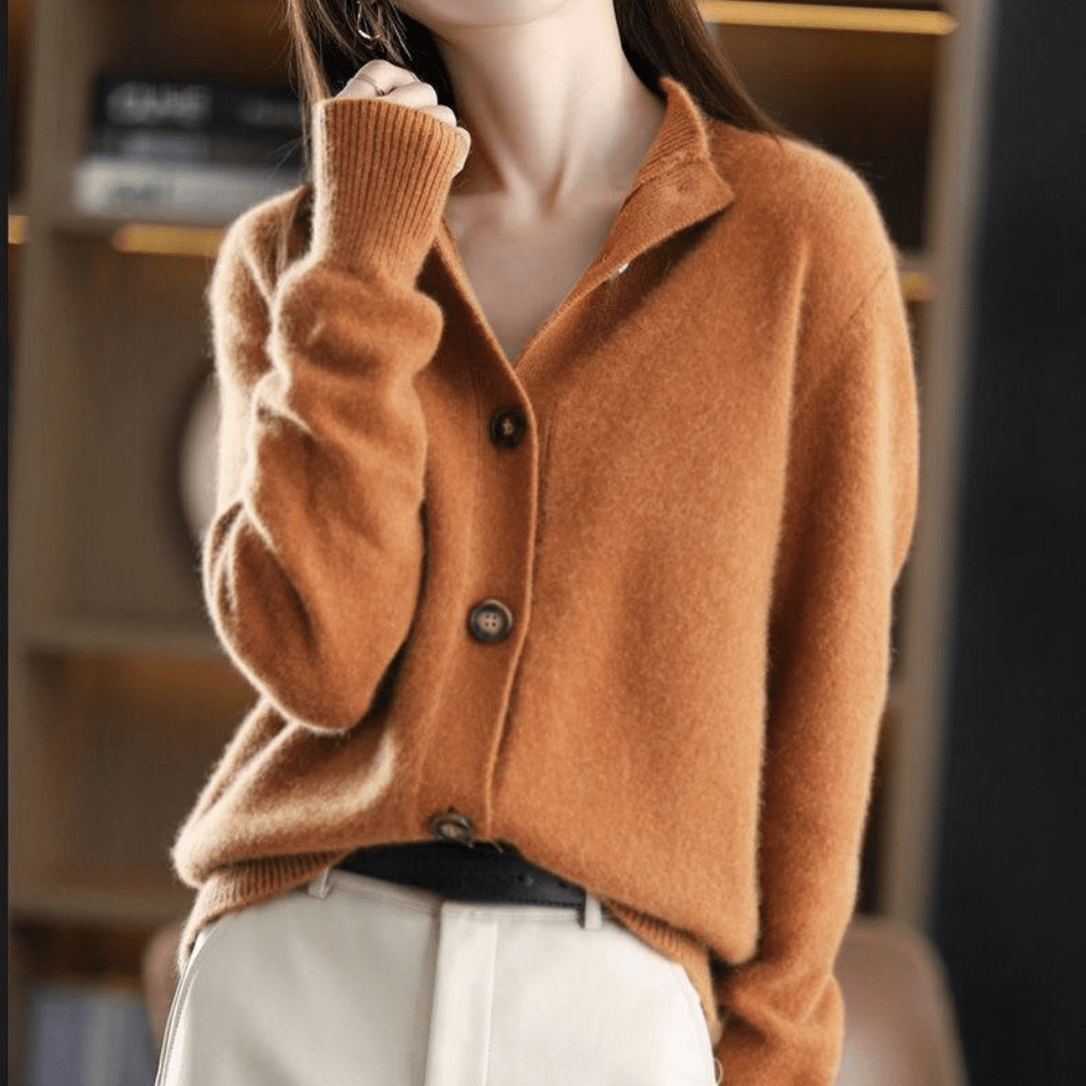 Annie | Gilet Chic En Cachemire
