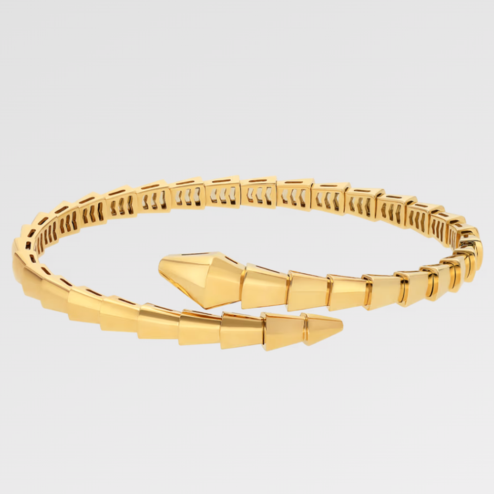 Bracelet jonc ouvert éclats étincelants