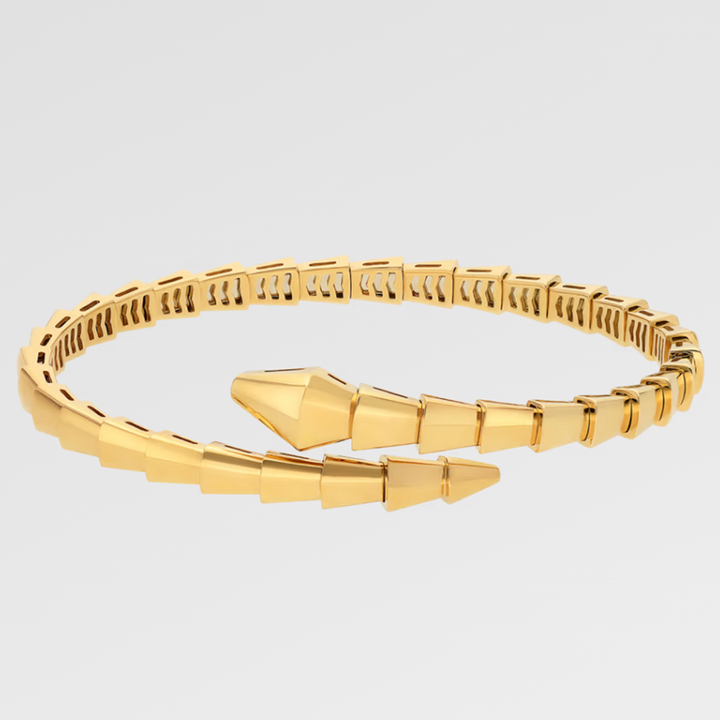 Bracelet jonc ouvert éclats étincelants