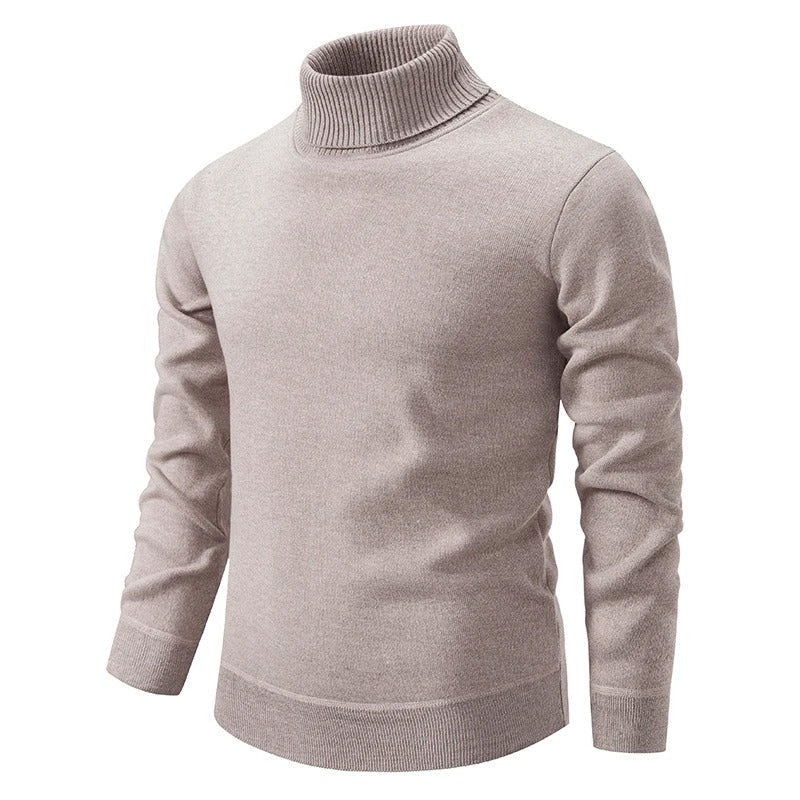 Franck | Élégant Pull Col Roulé